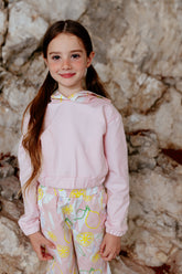 Completo Felpa e Pantalone a Fantasia Bimba